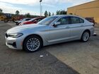 2021 Bmw 530 I Серебряный vin: WBA53BH01MWX35163