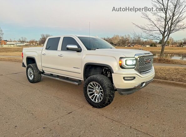 3GTU2PEJ0HG241280 2017 GMC SIERRA Белый Задняя левая четверть