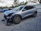 2022 Ford Escape Sel Серебряный vin: 1FMCU0H67NUA81097