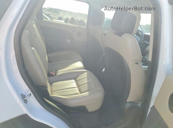 SALWR2RV0JA195712 2018 LAND ROVER RANGE ROVER Белый Вид задней части салона