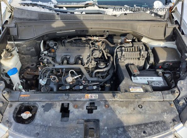KM8SMDHF0KU304935 2019 HYUNDAI SANTA Серебряный Вид наклейки с VIN-кодом