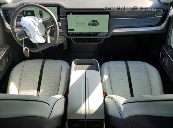 7FCTGAAA0PN022500 2023 RIVIAN RIT Gray Вид щитка приладів
