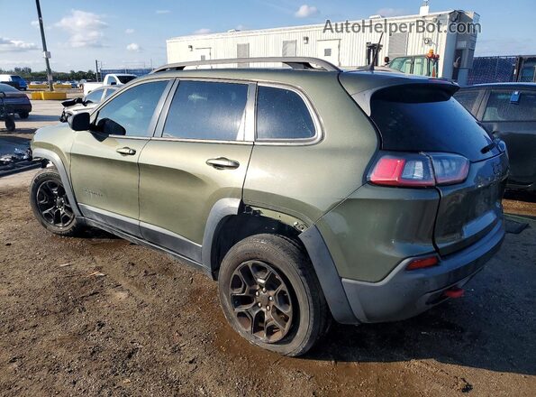 1C4PJMBX5KD169410 2019 JEEP CHEROKEE Green Tył prawy