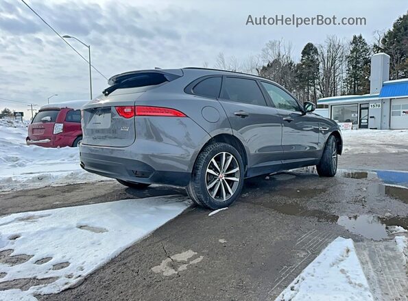 SADCK2FN4KA352120 2019 JAGUAR F-PACE Gray Vista frontal