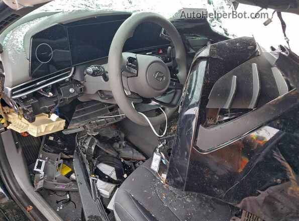 KMHLM4DG2RU750467 2024 HYUNDAI ELANTRA Черный Вид щитка приборов