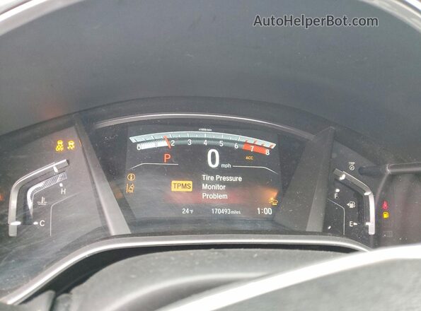 2HKRW2H96HH643794 2017 HONDA CRV Черный Вид задних сидений