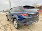 2016 Land Rover Range Rover Sport Hse Blue vin: SALWR2VF1GA552189