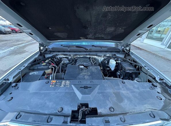 1GCVKNEH9GZ351751 2016 CHEVROLET SILVERADO Серебряный Вид панели приборов