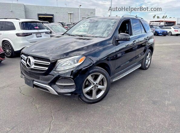 4JGDA5JBXJB028725 2018 MERCEDES-BENZ GLE Black Tył prawy