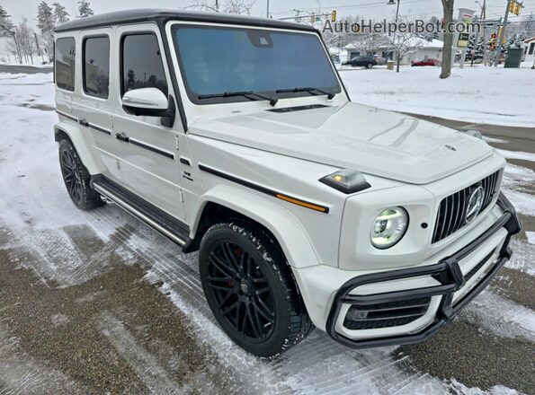 WDCYC7HJ4KX313508 2019 MERCEDES-BENZ G-CLASS White Tył lewy