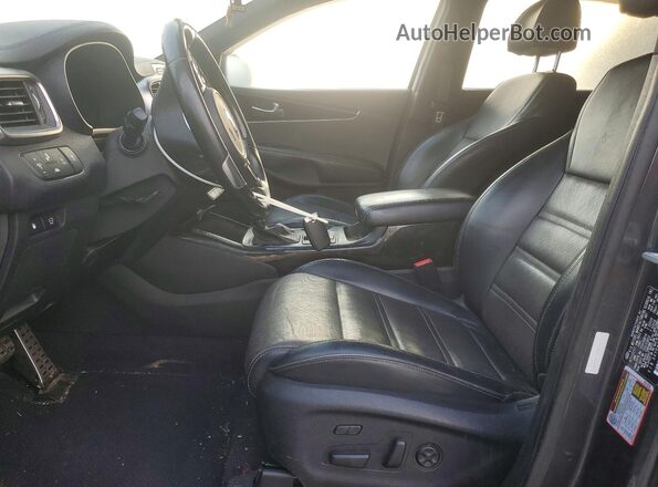 5XYPKDA50JG402199 2018 KIA SORENTO Серый Вид панели приборов