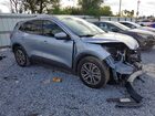 2022 Ford Escape Sel Серебряный vin: 1FMCU0H67NUA81097
