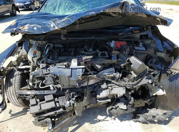3N1CN8EV6NL866770 2022 NISSAN VERSA Black Vista del compartimento del motor
