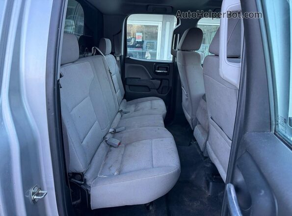 1GCVKNEH9GZ351751 2016 CHEVROLET SILVERADO Серебряный Вид салона спереди