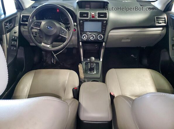 JF2SJAVCXGH495626 2016 SUBARU FORESTER 2.5I TO Серый Вид щитка приборов