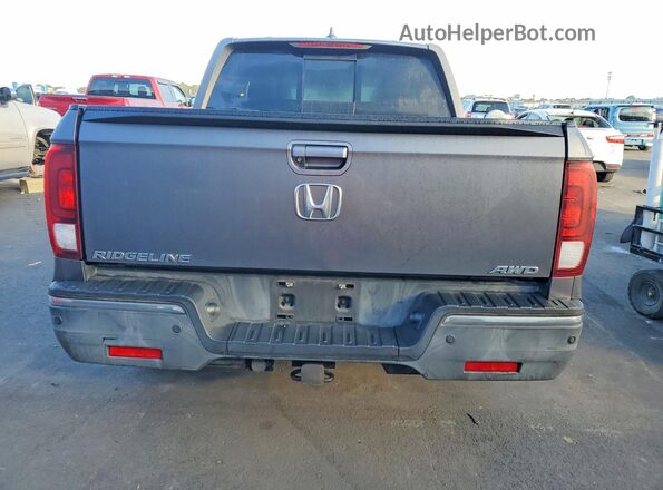 5FPYK3F79KB002344 2019 HONDA RIDGELINE Gray Вид салону спереду