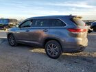 2019 Toyota Highlander Se Серый vin: 5TDKZRFHXKS560978