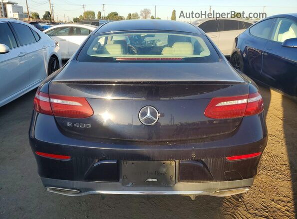 WDD1J6FB5JF024201 2018 MERCEDES-BENZ E-CLASS Blue Front interior view