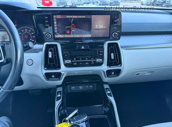 KNDRJDLH0N5069326 2022 KIA SORENTO Серебряный Вид наклейки с VIN-кодом