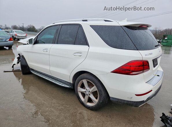 4JGDA5JB5HA831202 2017 MERCEDES-BENZ GLE Белый Задняя правая четверть