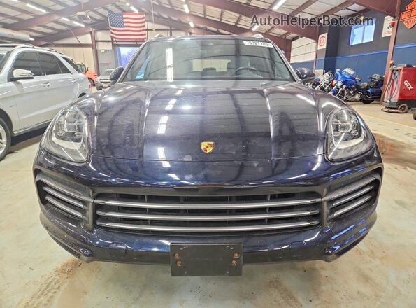 WP1AA2AY6KDA10026 2019 PORSCHE CAYENNE Синий Вид сзади