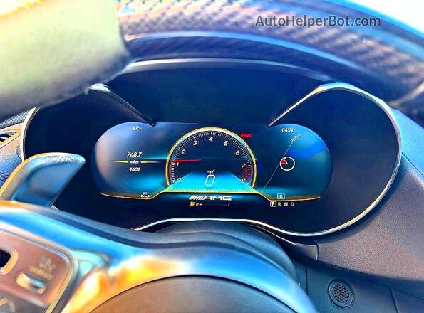 W1KYJ8CA0MA041883 2021 MERCEDES-BENZ AMG Черный Вид щитка приборов