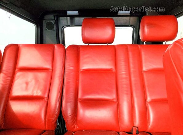 WDCYC3KF5HX278385 2017 MERCEDES-BENZ G-CLASS Черный Вид задней части салона