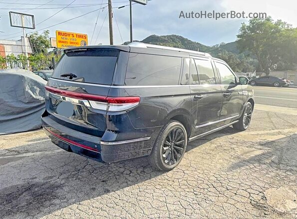 5LMJJ3KT0NEL05009 2022 LINCOLN NAVIGATOR Черный Вид спереди