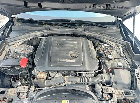 SADCK2FN4KA352120 2019 JAGUAR F-PACE Gray Vista del salpicadero