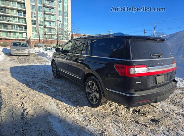 5LMJJ3HT0JEL01690 2018 LINCOLN NAVIGATOR Черный Передняя правая четверть