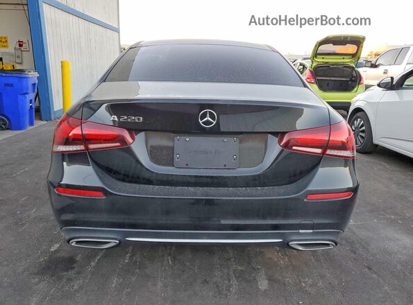 W1K3G4EB8LW047830 2020 MERCEDES-BENZ A Black Widok wnętrza z przodu