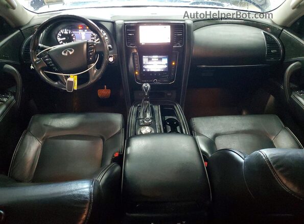 JN8AZ2AE2M9270644 2021 INFINITI QX80 Синий Вид щитка приборов