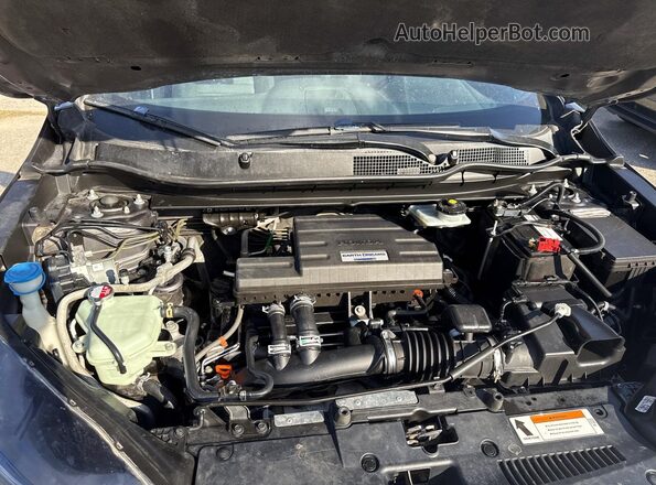 7FARW2H59JE047651 2018 HONDA CRV Gray Widok deski rozdzielczej