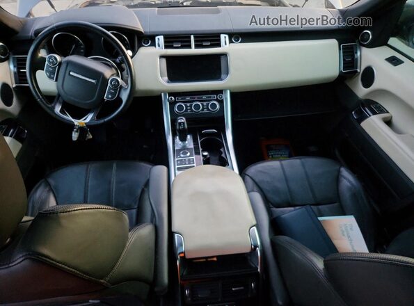 SALWR2FV9HA143817 2017 LAND ROVER RANGE Серый Вид щитка приборов