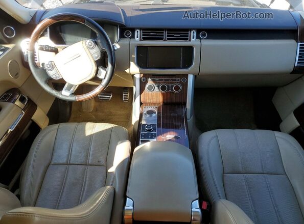 SALGS2EF8GA263741 2016 LAND ROVER RANGE Черный Вид щитка приборов