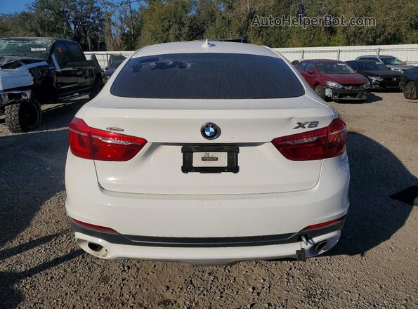 5UXKU0C50G0F92144 2016 BMW X6 Белый Вид салона спереди