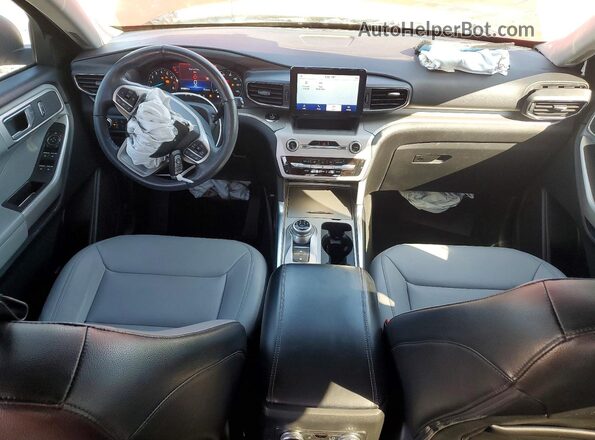 1FMSK7DH1MGA37787 2021 FORD FORD EXPLORER Red ხელსაწყოთა პანელის ხედი