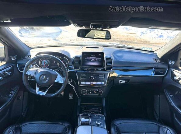 4JGDA7EB9JB058000 2018 MERCEDES-BENZ GLE Black უკანა ხედი