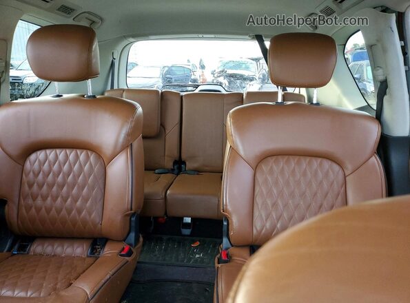 JN8AZ2NF6K9686244 2019 INFINITI QX80 Белый Вид задней части салона