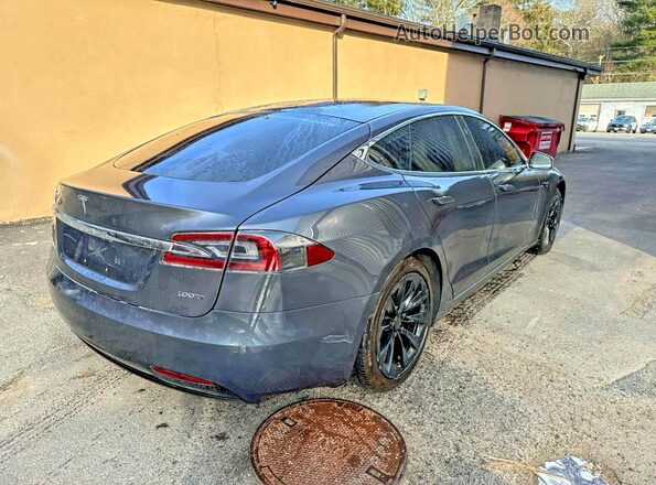 5YJSA1E25JF243568 2018 TESLA MODEL Серый Вид спереди