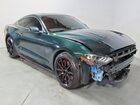 2019 Ford Mustang Bullitt Зеленый vin: 1FA6P8K05K5501642