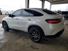 2019 Mercedes-benz Gle Coupe 43 Amg Белый vin: 4JGED6EB6KA137329