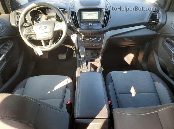 1FMCU0GDXKUB11477 2019 FORD ESCAPE Gray Вид щитка приладів