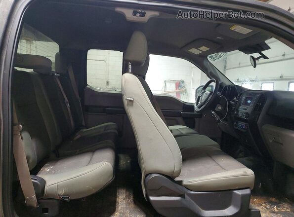 1FTEX1CB8KKC28579 2019 FORD F150 Gray Հետևի նստատեղերի տեսք