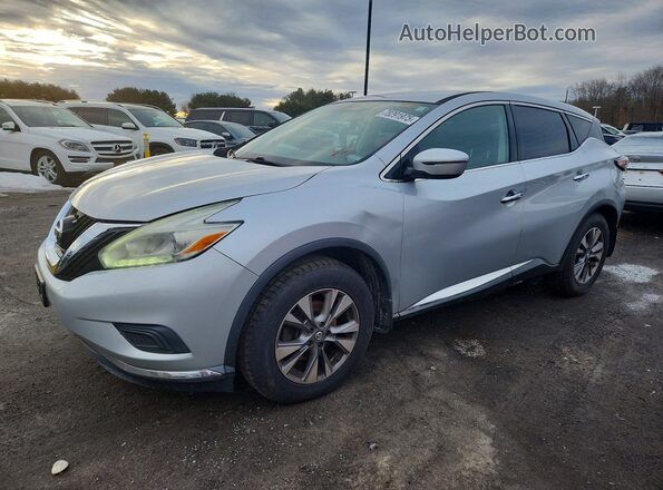 5N1AZ2MH8HN124047 2017 NISSAN MURANO Silver Tył lewy