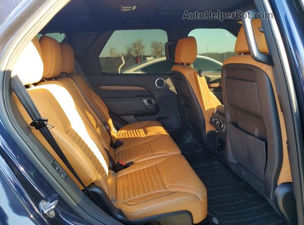 SALRRBBV4HA045653 2017 LAND ROVER DISCOVERY Синий Вид подкапотного пространства