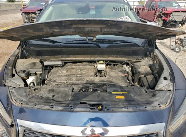 5N1DL0MN8KC548212 2019 INFINITI QX60 Blue Вид наклейки з VIN-кодом