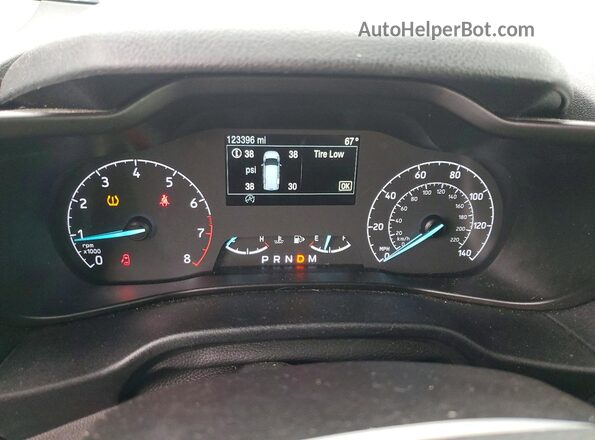 NM0LS6E26K1421865 2019 FORD TRANSIT Белый Вид задних сидений