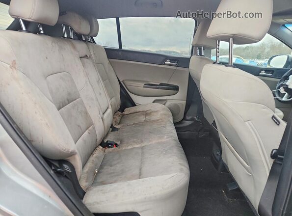 KNDPM3AC6L7736823 2020 KIA SPORTAGE Gray ძრავის განყოფილების ხედი