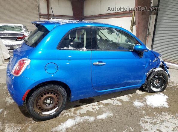 3C3CFFAR1GT201791 2016 FIAT 500 Blue უკანა მარჯვენა